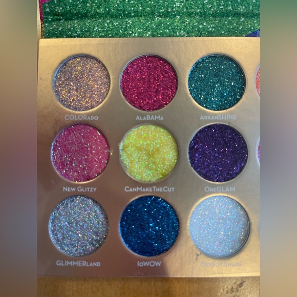 Rude United Shades of Glitter Palette Eyeshadow⭐️ Brand new - Picture 9 of 9